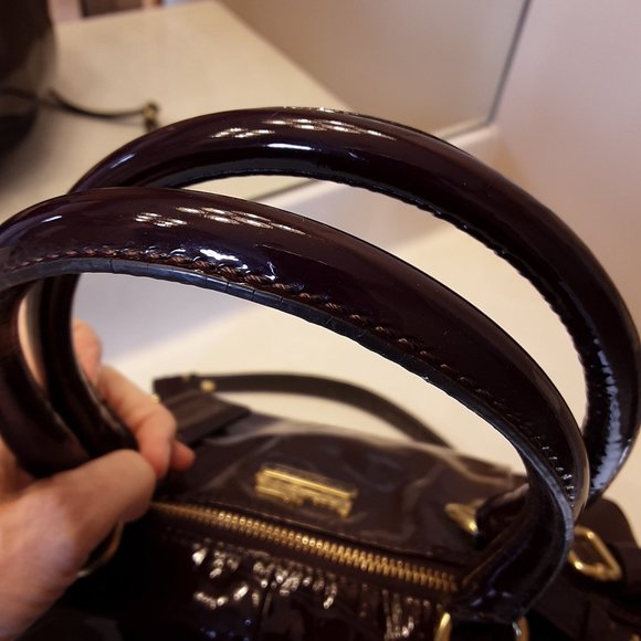 Coach Madison Lindsey Satchel Patent Leather - Picture 9 of 9